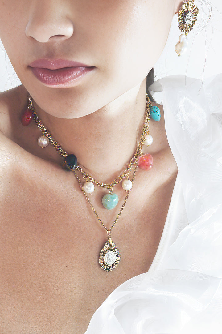 Sample Sale - Beaded Gemstone Necklaces Set 3