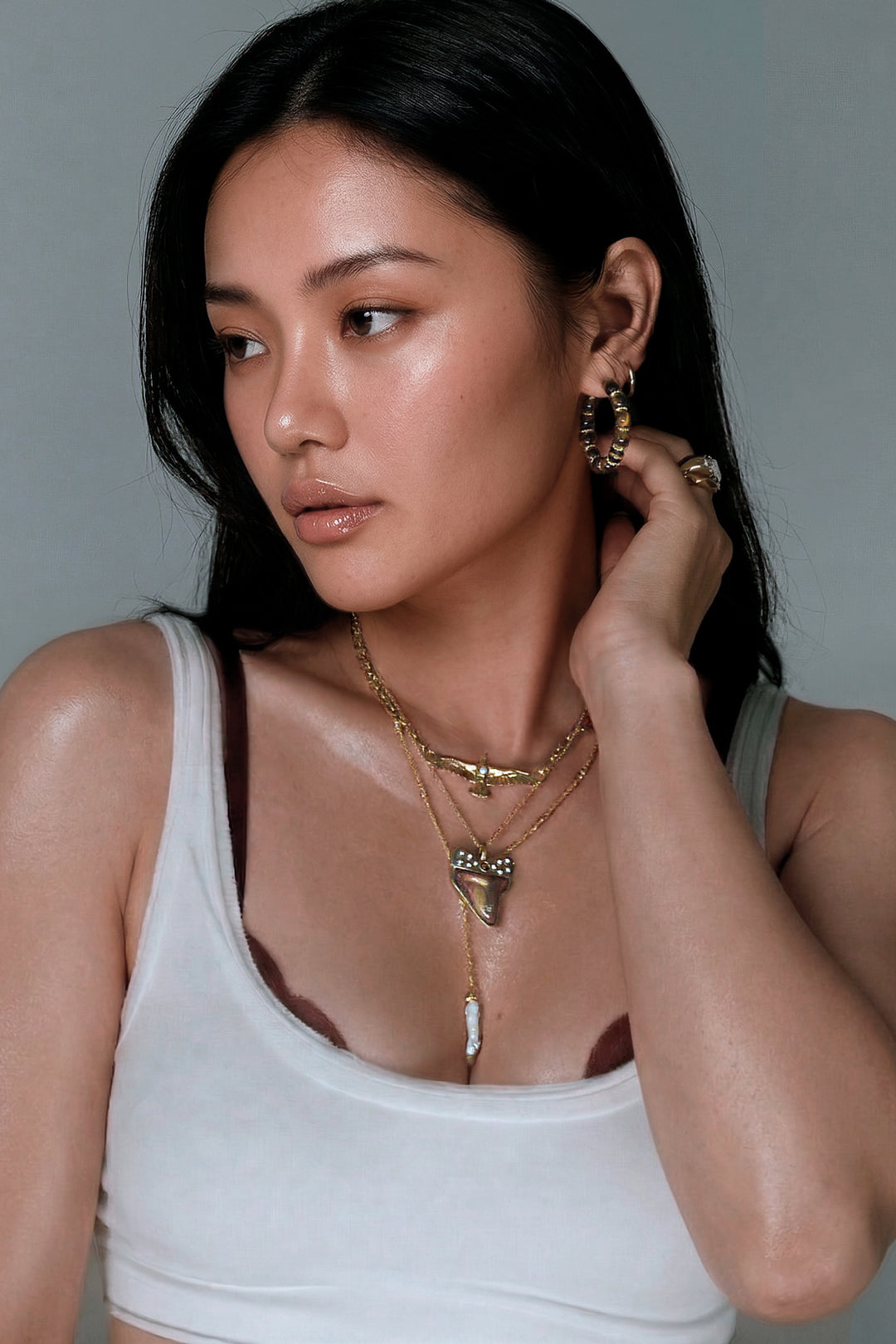 The Marbled Fin Necklace