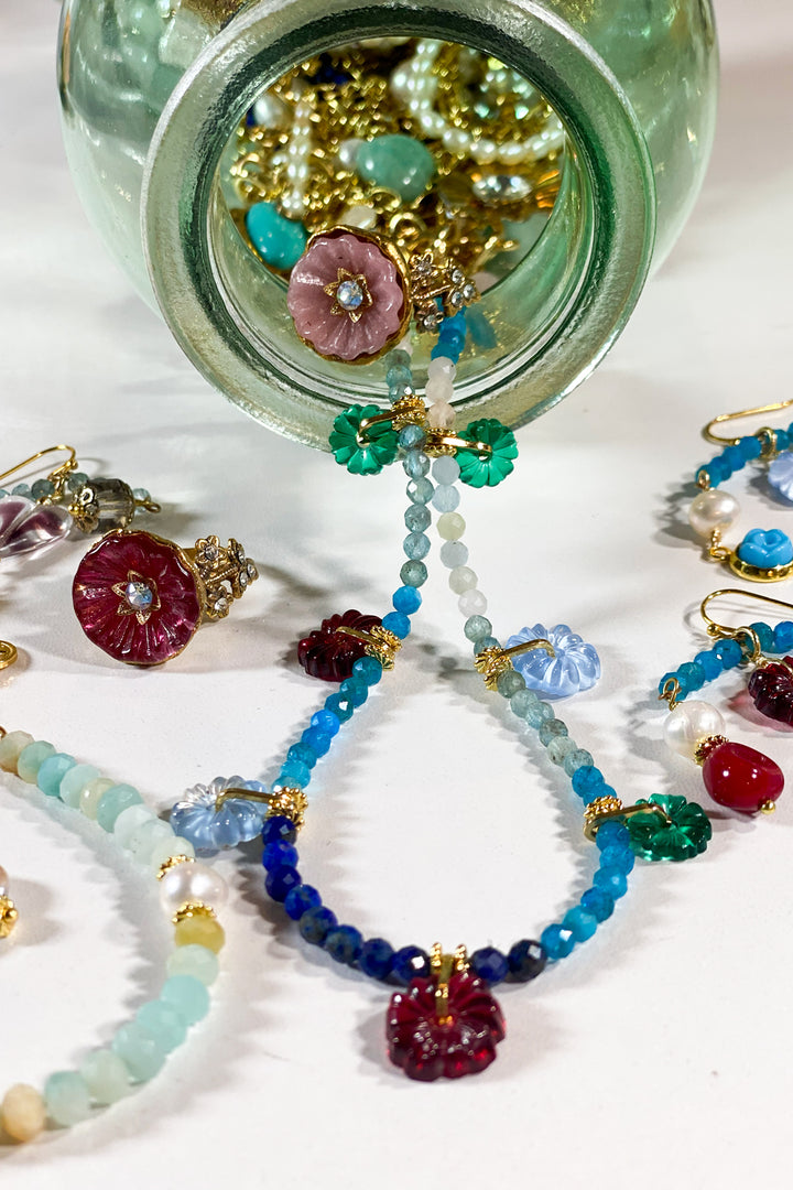 Sample Sale - Beaded Gemstone Necklaces Set 3