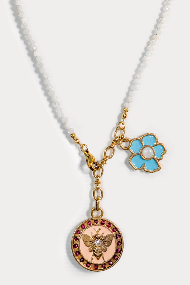 The Nectar Bee Necklace