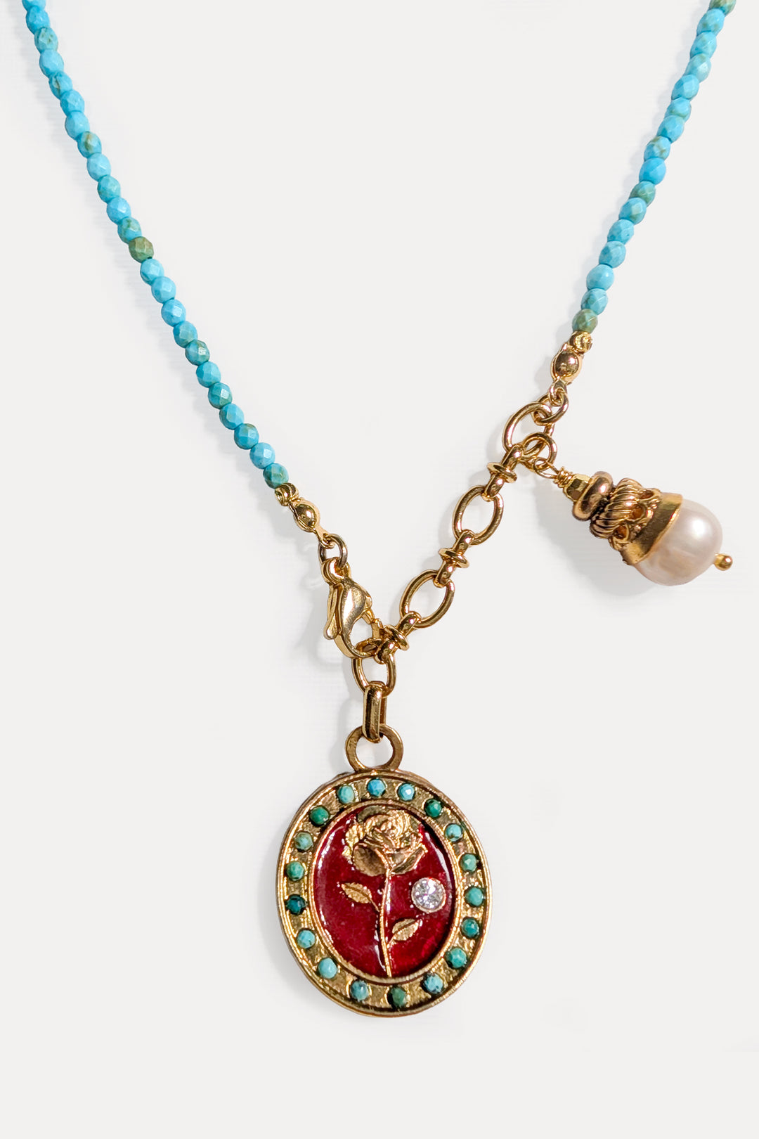 The Rosette Muse Necklace