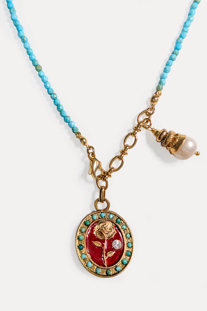 The Rosette Muse Necklace