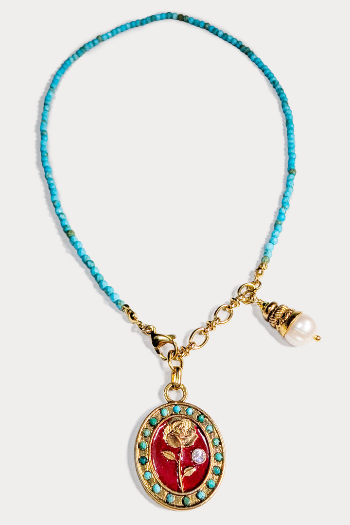 The Rosette Muse Necklace