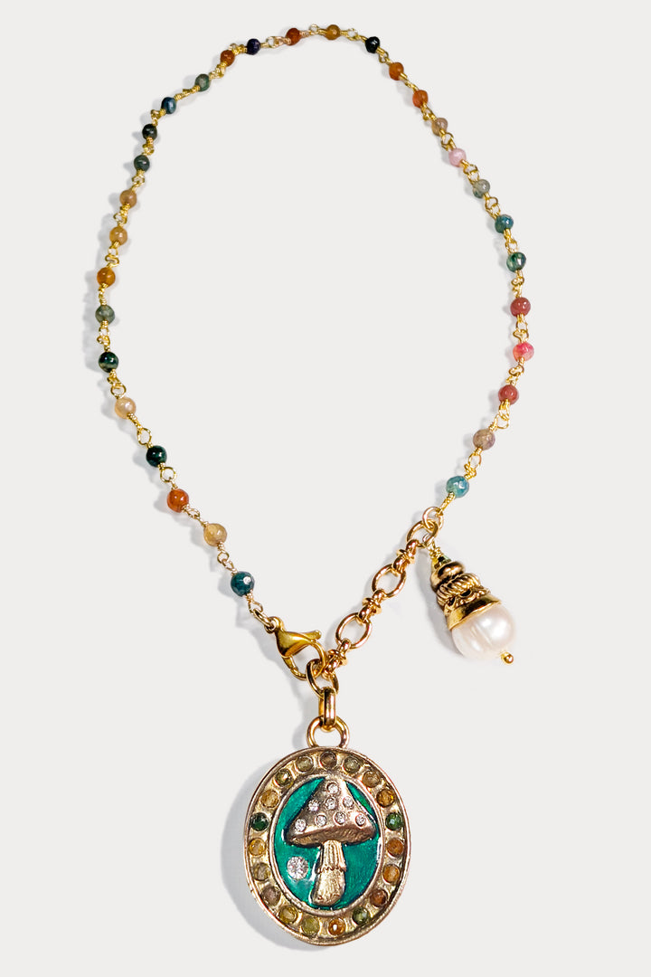 The Midnight Mushroom Necklace
