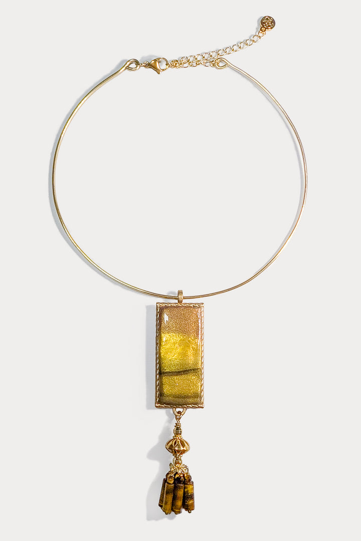The Ochre Horizon Choker Necklace