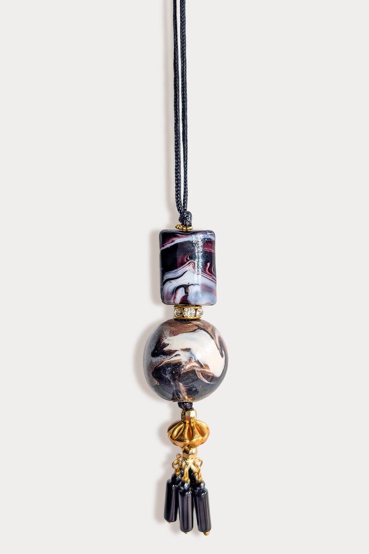 The Marbleized Muse Necklace