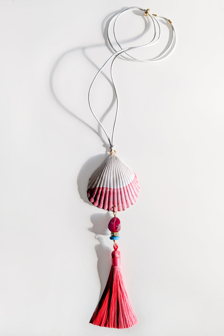 The Pink Prose Necklace