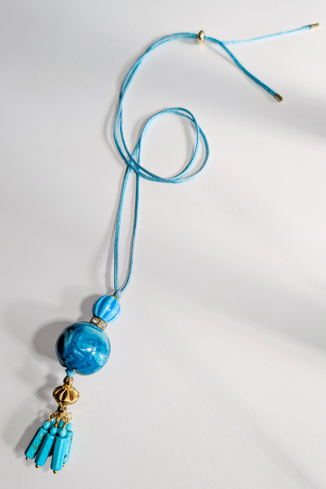The Azure Orb Necklace