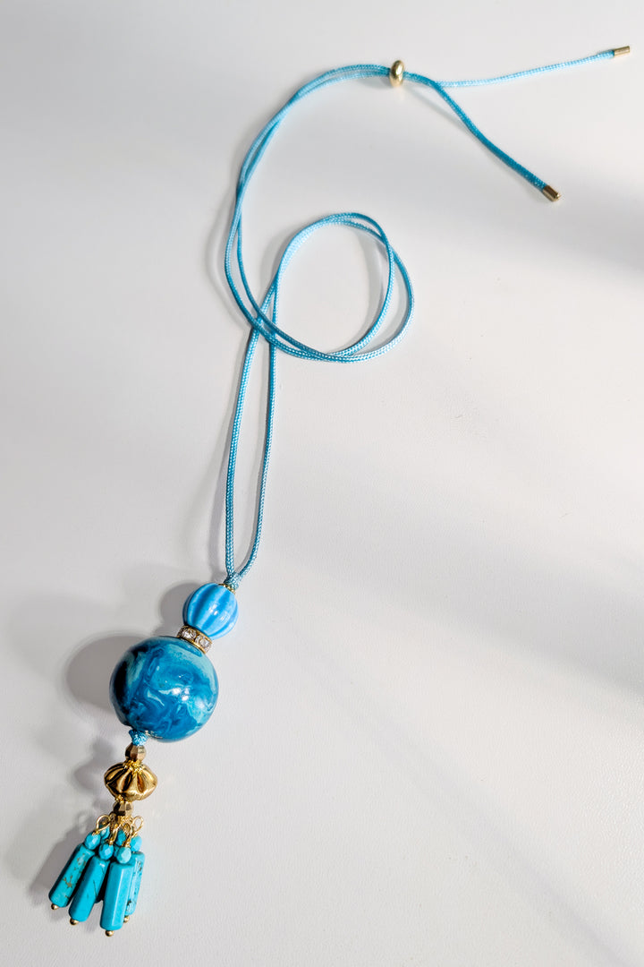 The Azure Orb Necklace