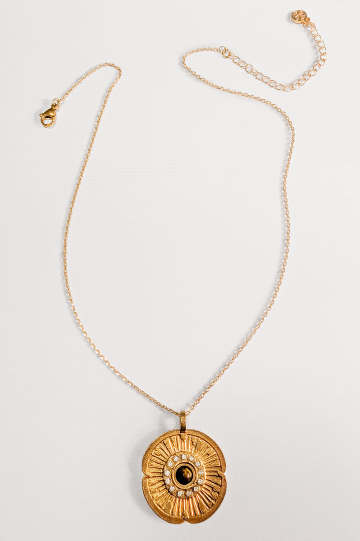The Radiant Medallion Necklace