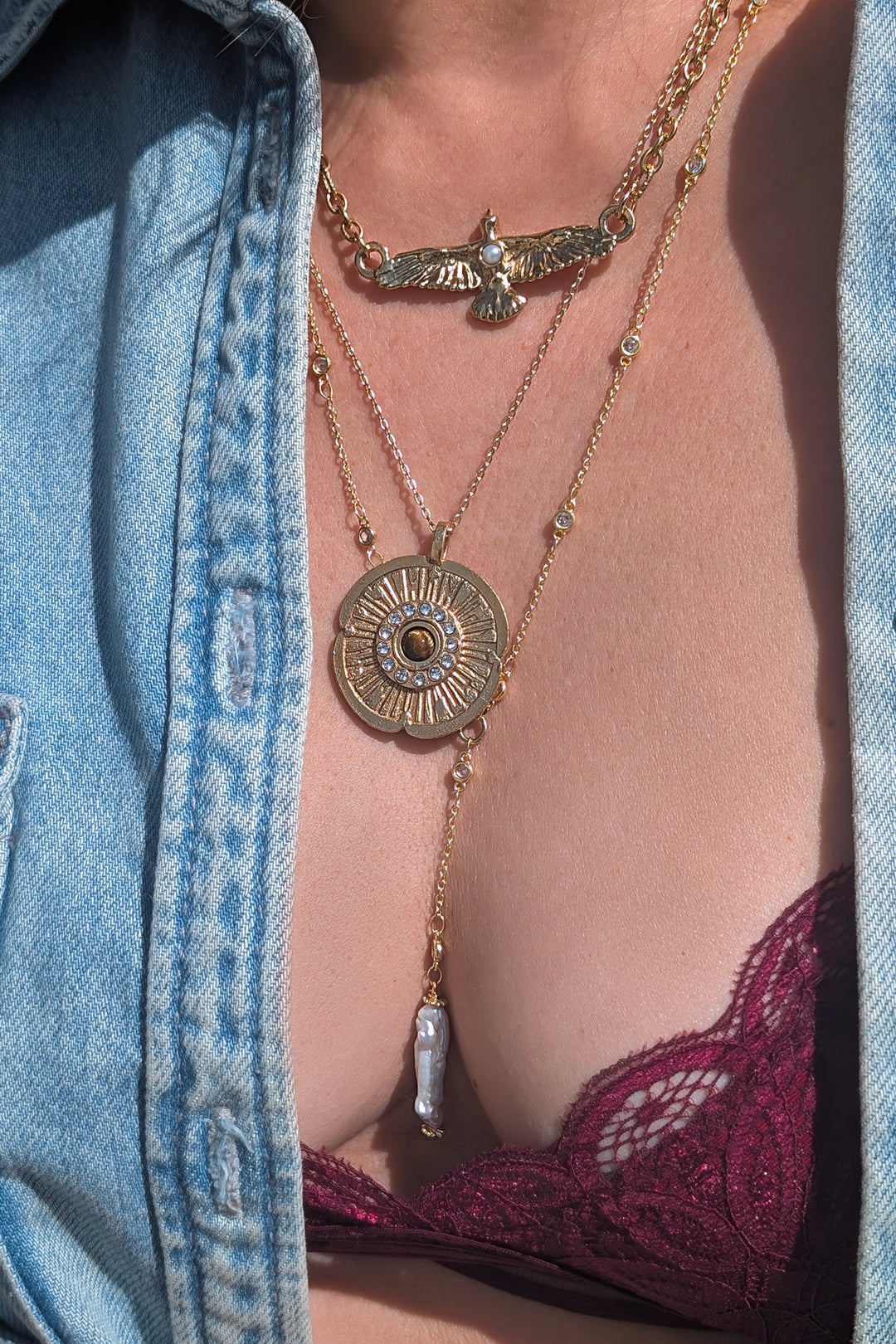 The Radiant Medallion Necklace