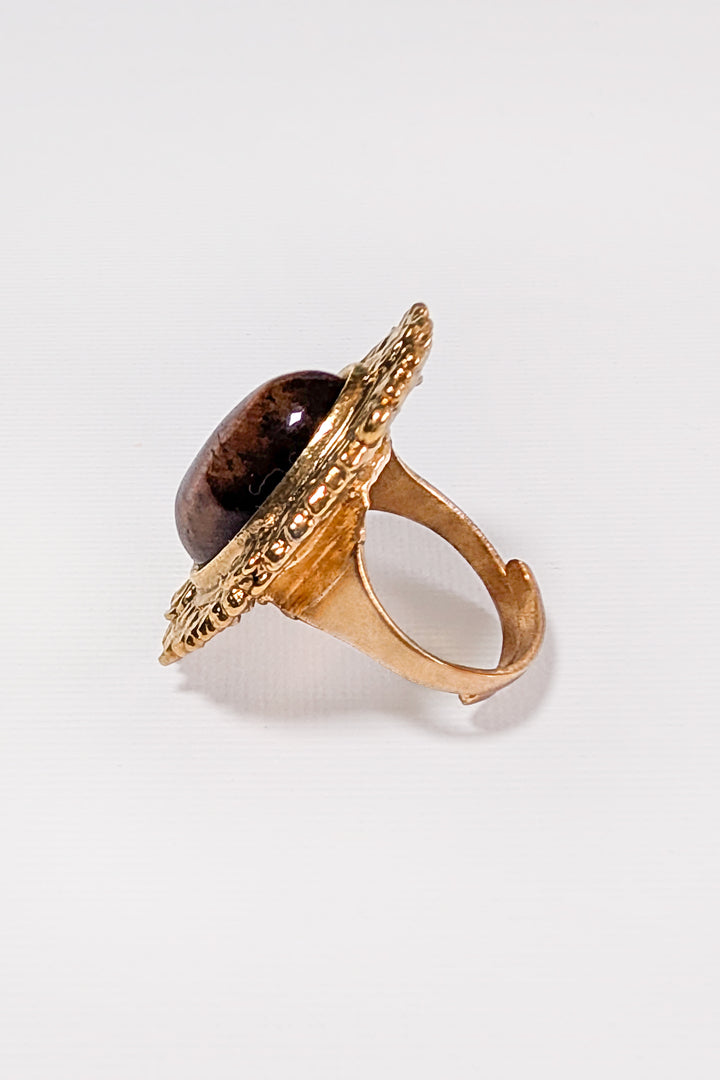 Ansel Tiger Eye Ring