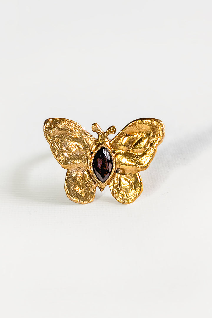 Geneva Garnet Ring