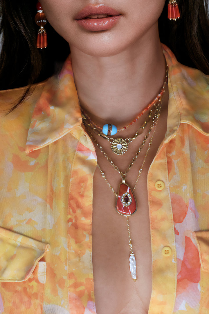 The Solar Flare Necklace