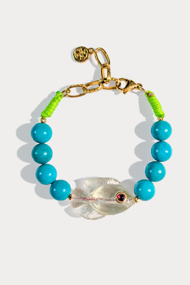 The Turquoise Fish Bracelet