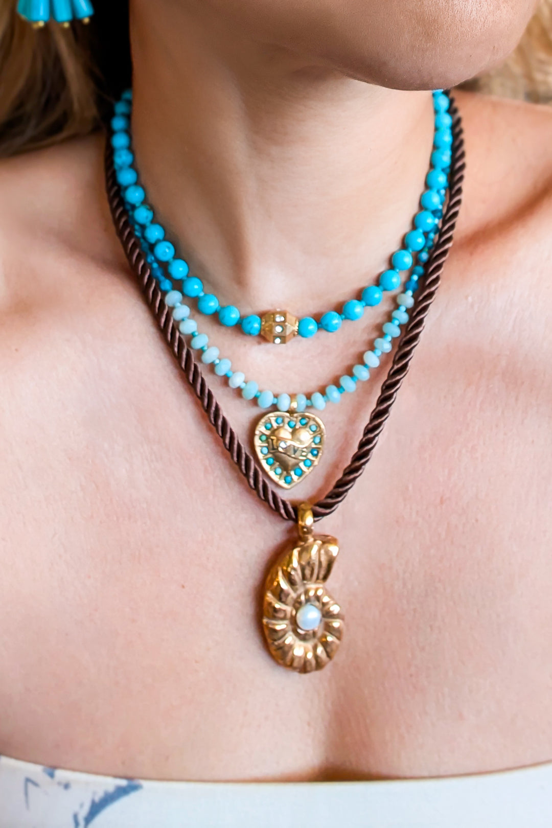 The Luna Love Turquoise Necklace