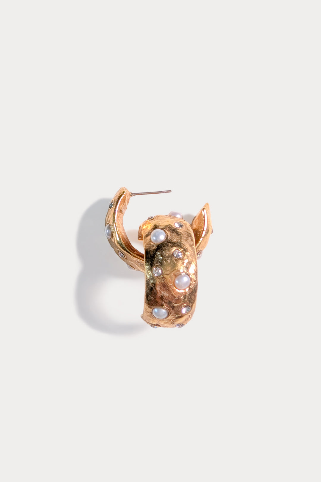 The Molten Pearl Hoops