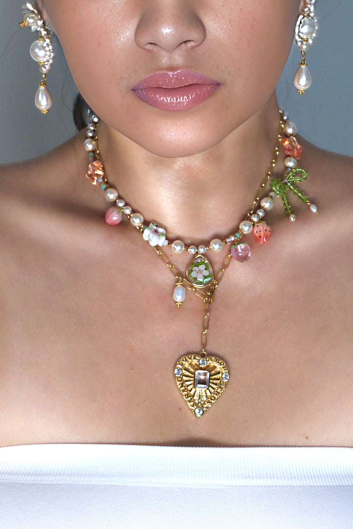 Sample Sale - Pearl Beaded Necklaces Set 4