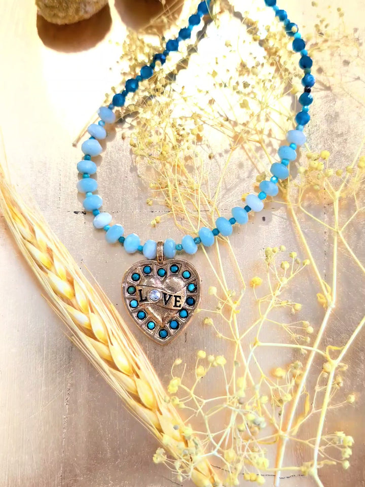 The Luna Love Turquoise Necklace