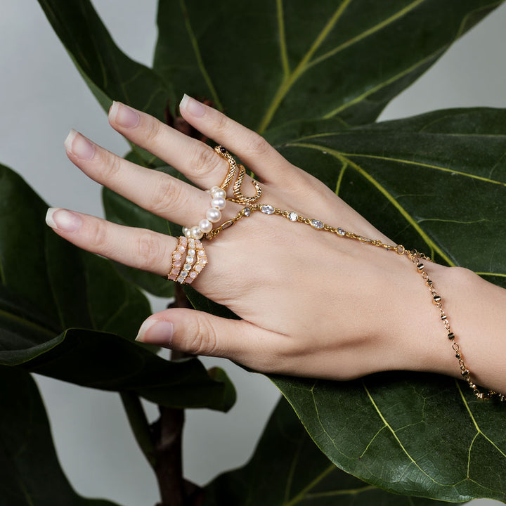 Kelli Pearl Ear Cuff or Ring