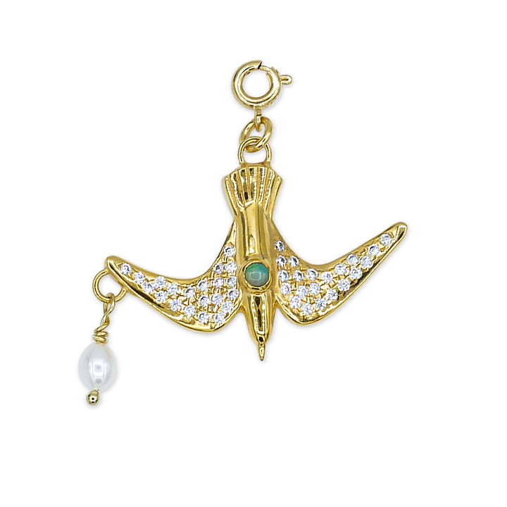 Flying Bird Charm