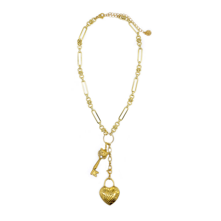 Heart Lock Pendant